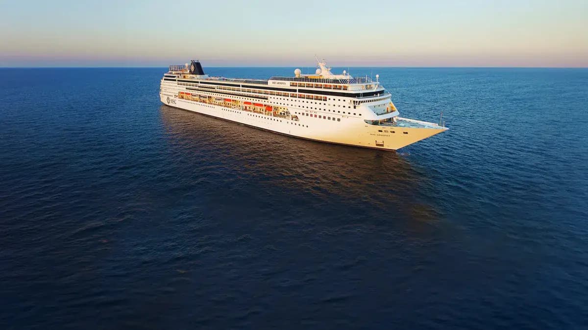MSC Armonia von MSC Cruises auf See