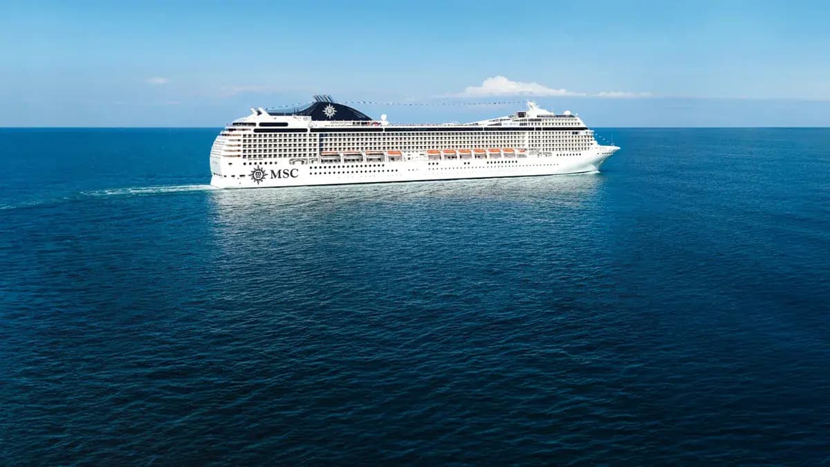 MSC Musica von MSC Cruises auf See
