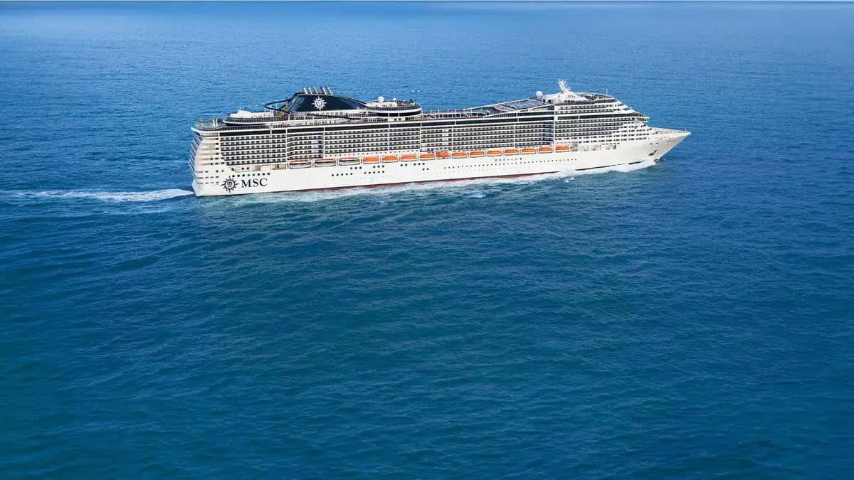 MSC Preziosa von MSC Cruises auf See
